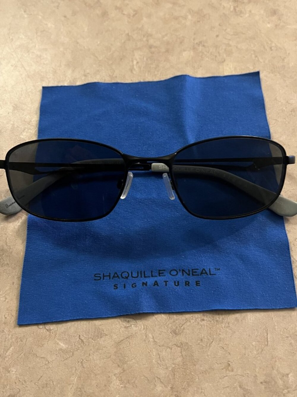 SHAQUILLE O'NEAL SIGNATURE 8001 Sunglasses Zyloware 323 150-57-19 Full Rim Black